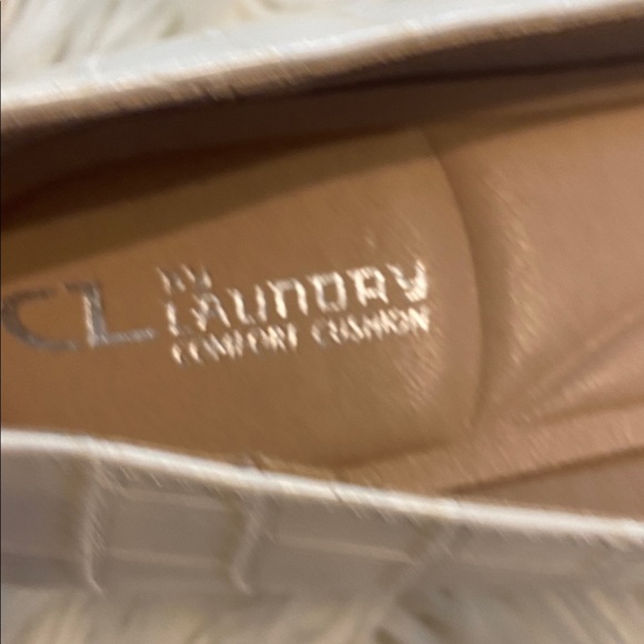 CL by Landry Elegant Cream Block Heel Shoes size 9.5 BNWOT see all photos - Picture 5 of 12